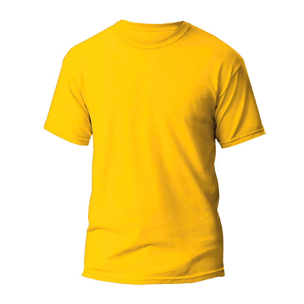 Round Neck-Half Sleeve Plain T-Shirt-RNHS200