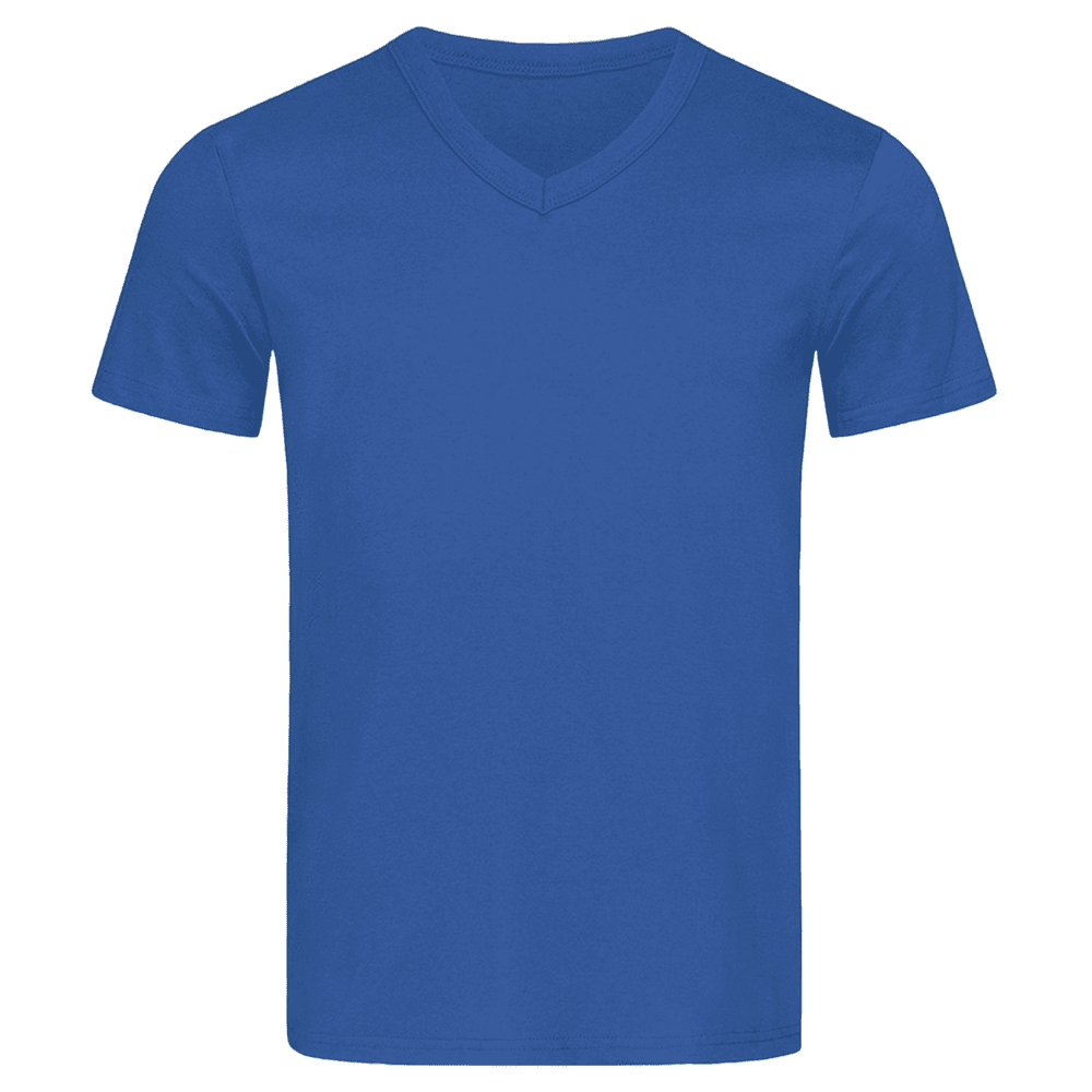 V - Neck-Half Sleeve-Plain-TShirt-VNHS150