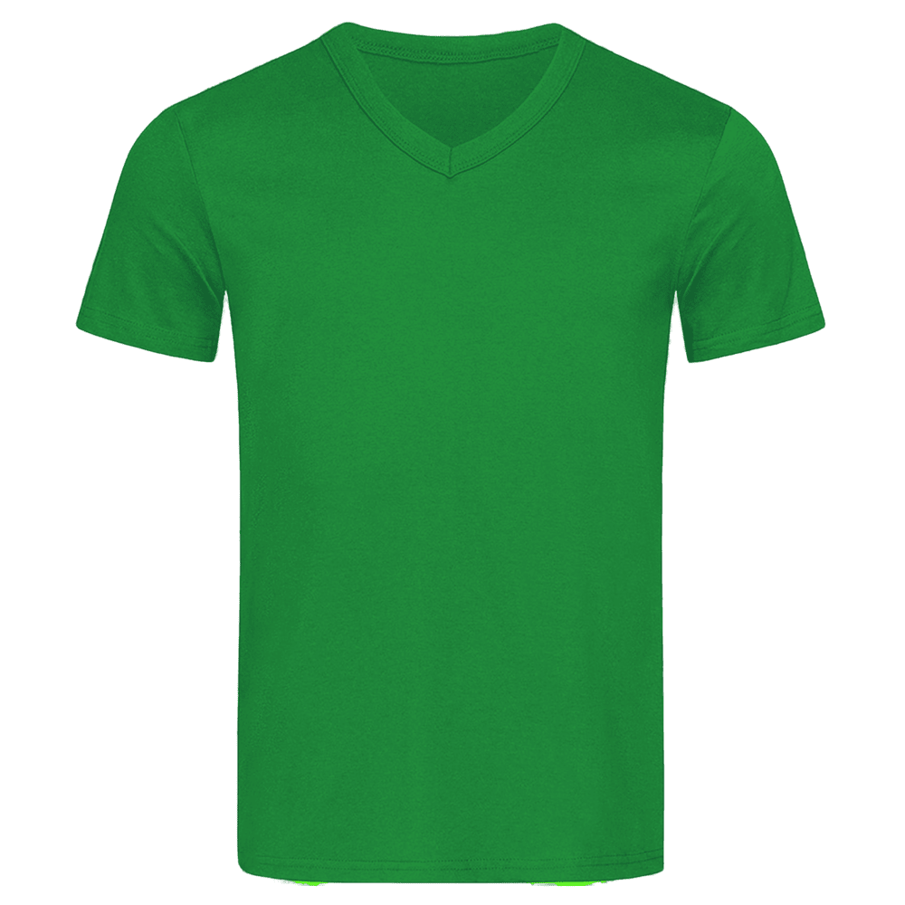 V - Neck-Half Sleeve-Plain TShirt-VNHS170