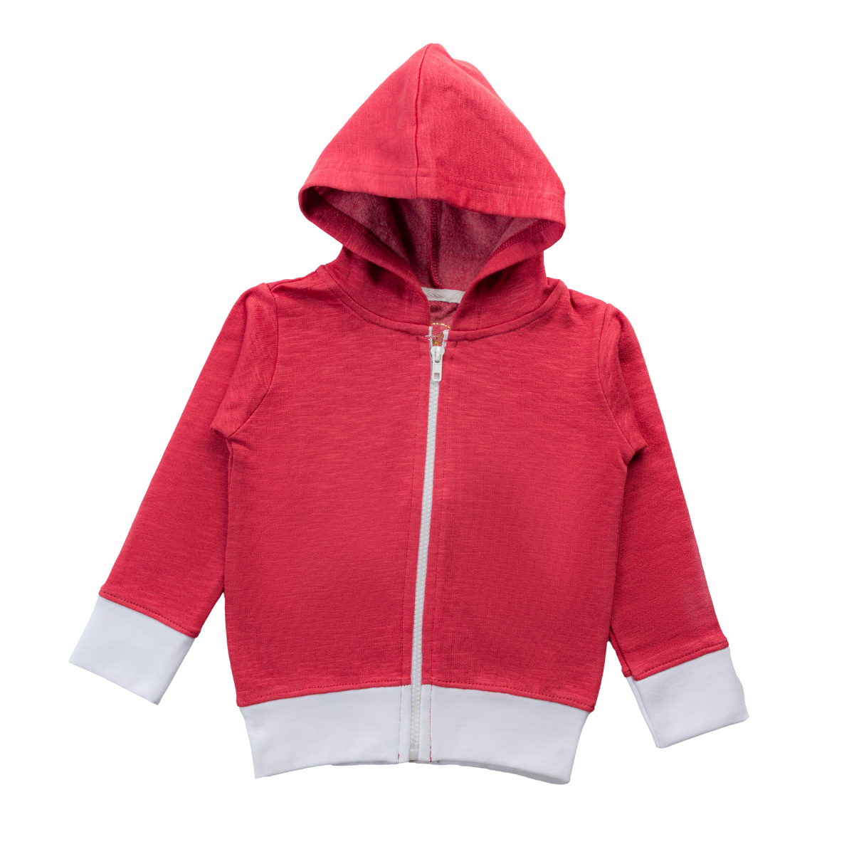 Unisex All Over Plain Full Sleeve Round Neck Hoody Zipper Sweatshirt-HOODY-ZIPPER-003