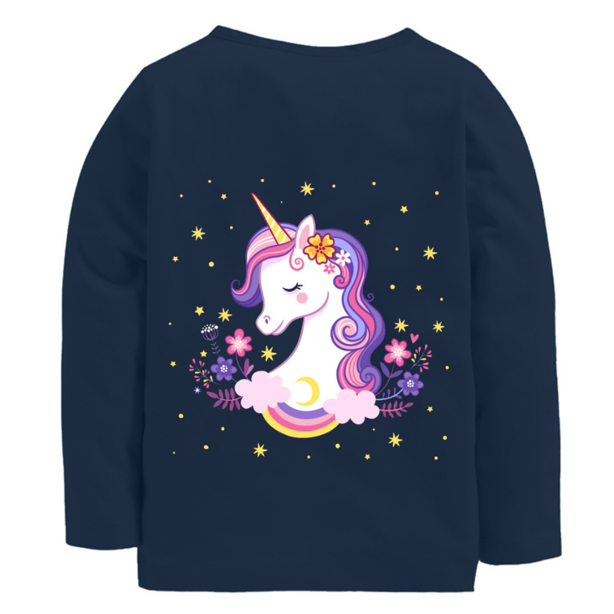 Twinklers Girls Long Sleeve T-Shirt - Graphic Printed Tshirt | GIRL-PRINTED-TSH-005