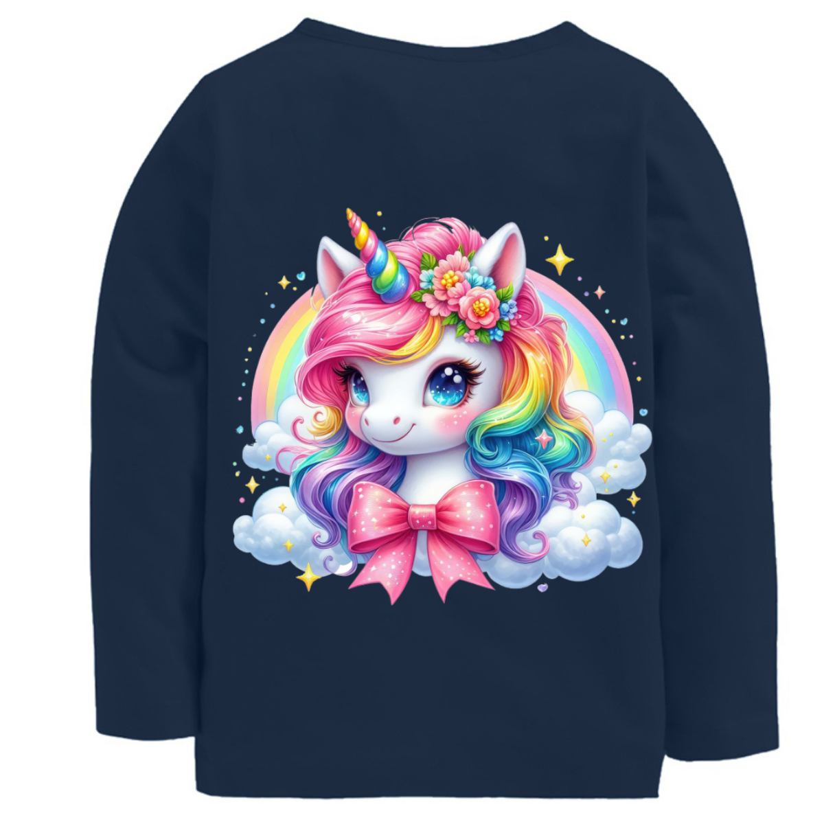 Twinklers Girls Long Sleeve T-Shirt - Graphic Printed Tshirt | GIRL-PRINTED-TSH-006