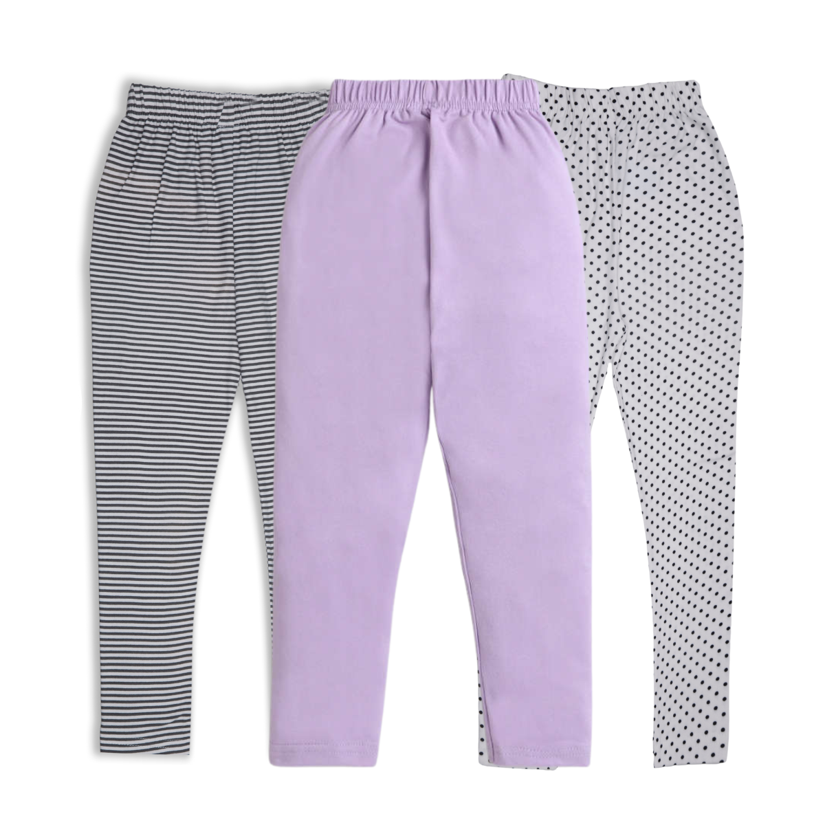 Girls Assorted Leggings - Pack of 3