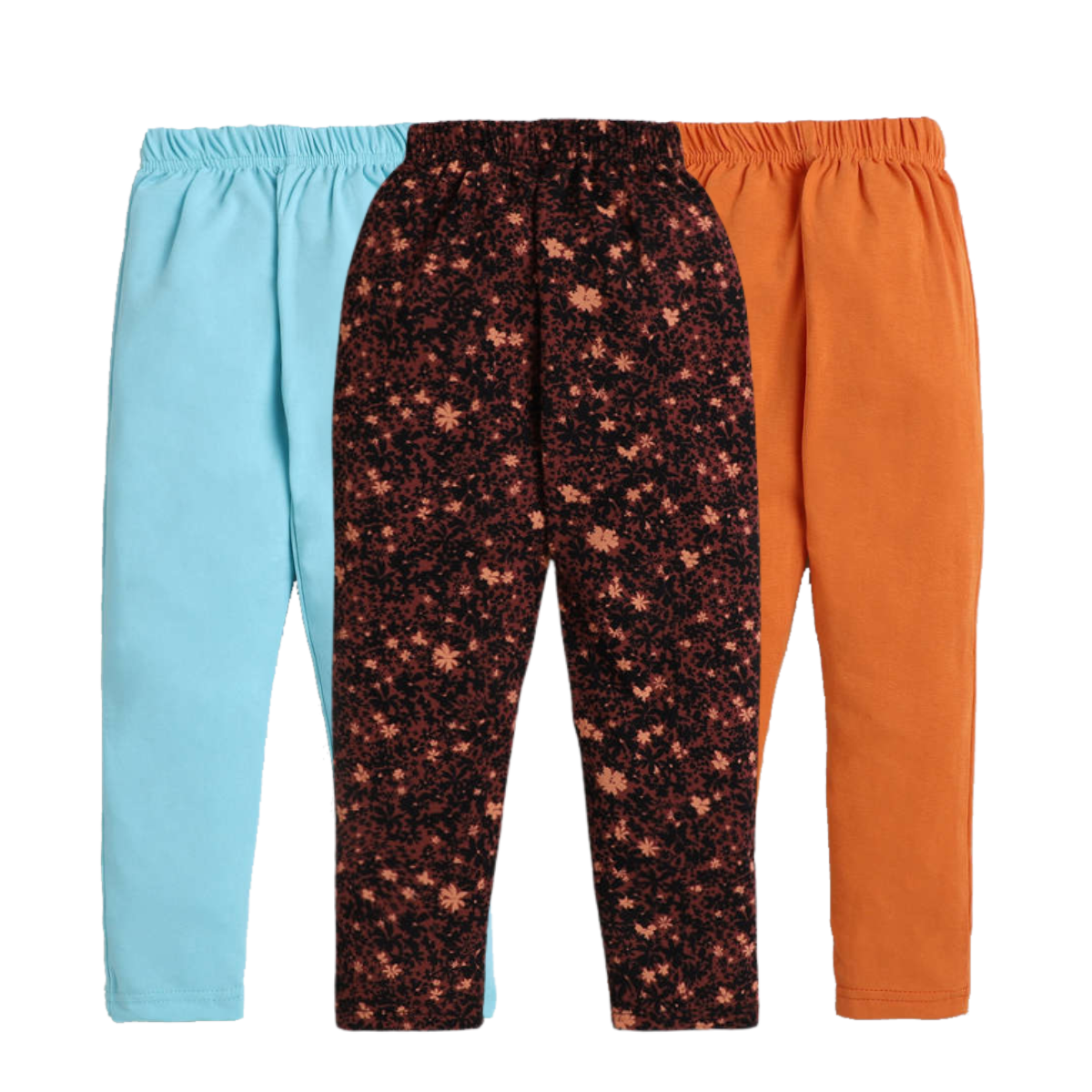 Girls Assorted Leggings - Pack of 3