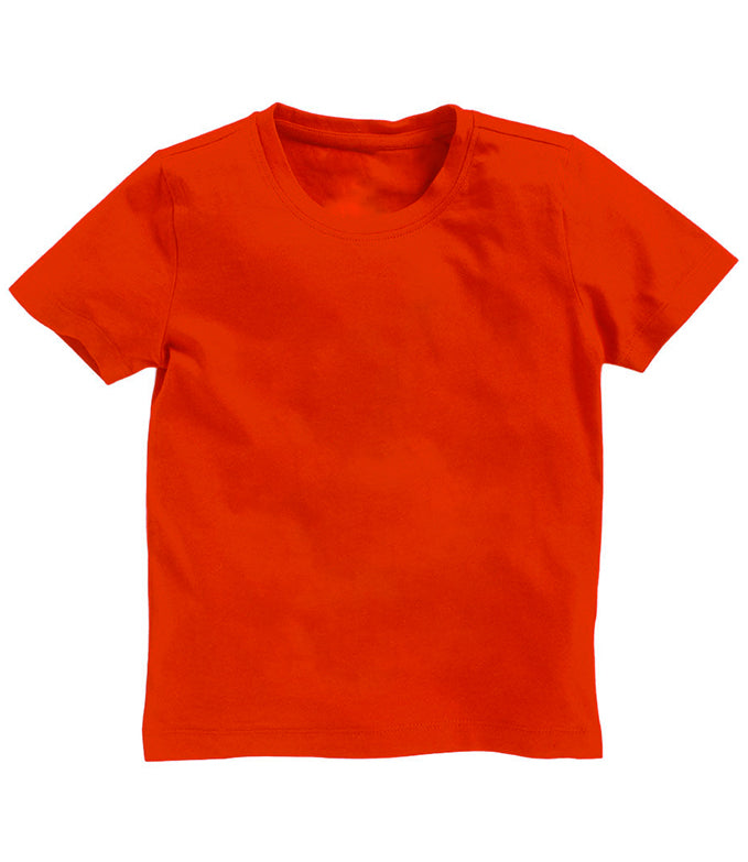 Boys Plain Half Sleeve Round Neck Tshirt-BOYS-PL-HS-007