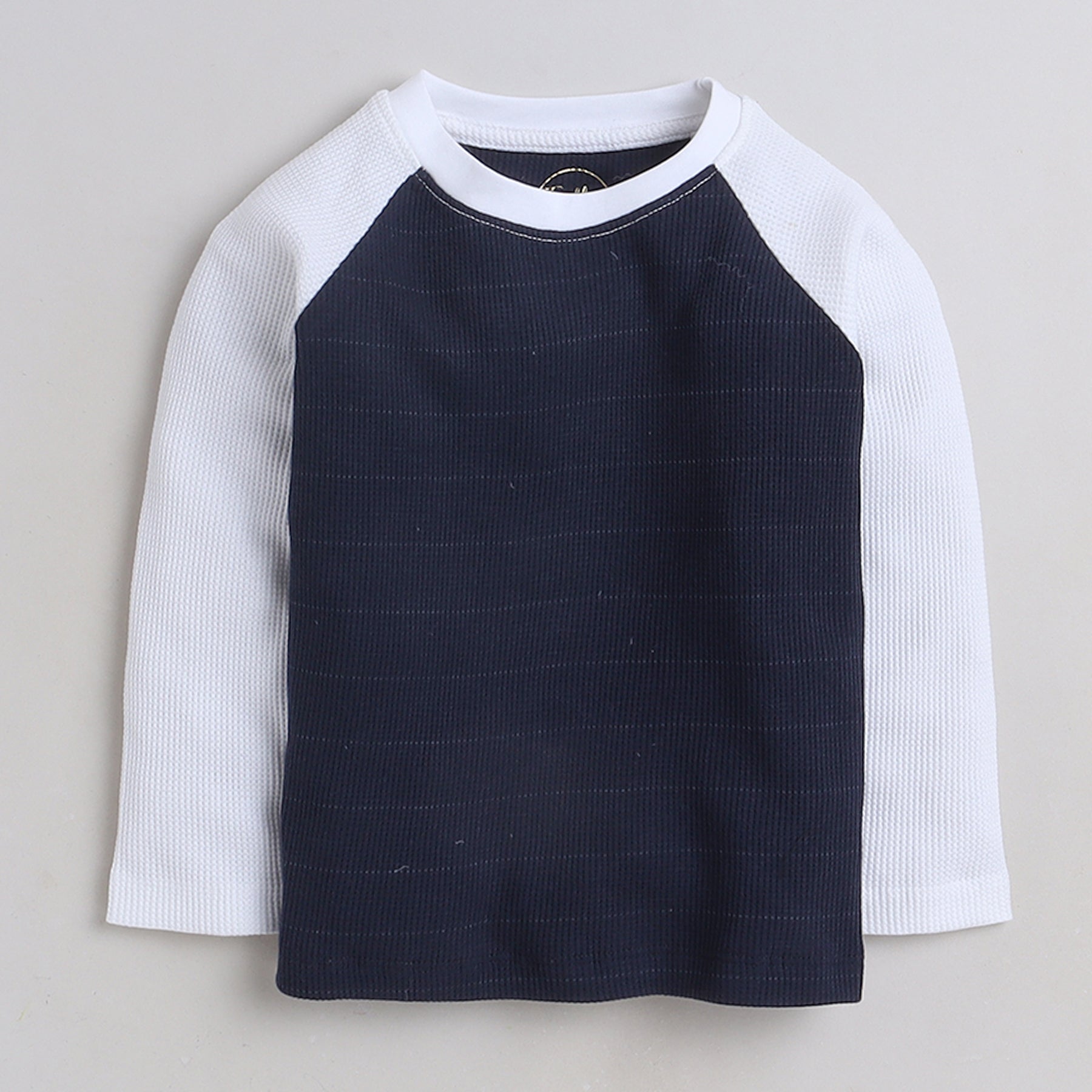 Boys Reglaan Full Sleeve-Navy-T-Shirt-BOYS-RAGLAN-SLVE-001
