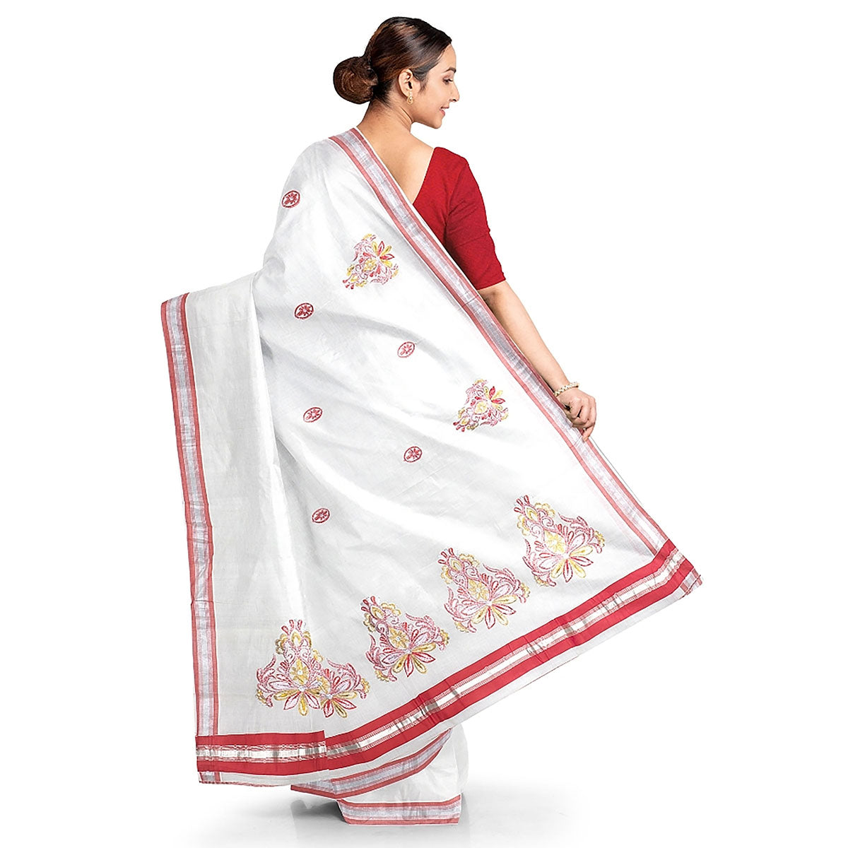 Tissue Set Mundu Kavasu Sarees