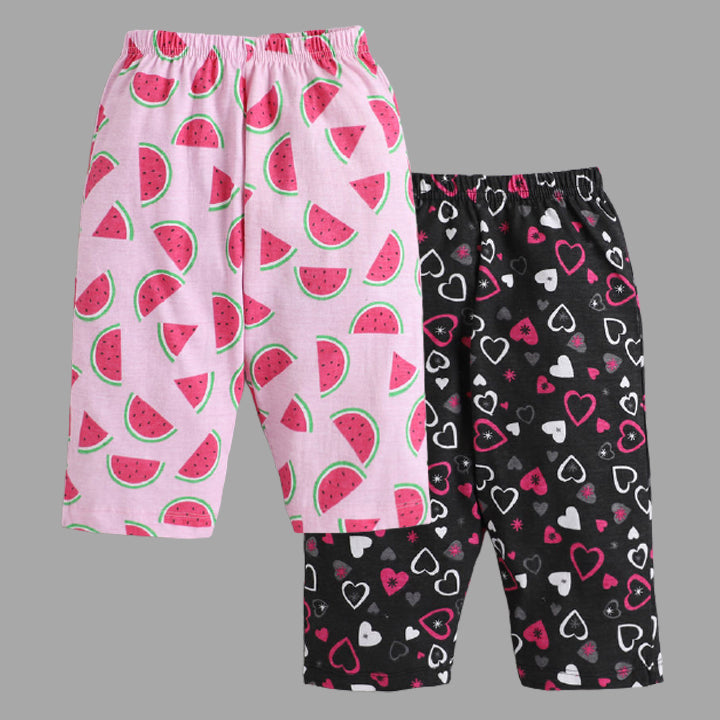 GIRLS 3/4th - Pack of 2|GRLS-AOP-34TH-PO2-503
