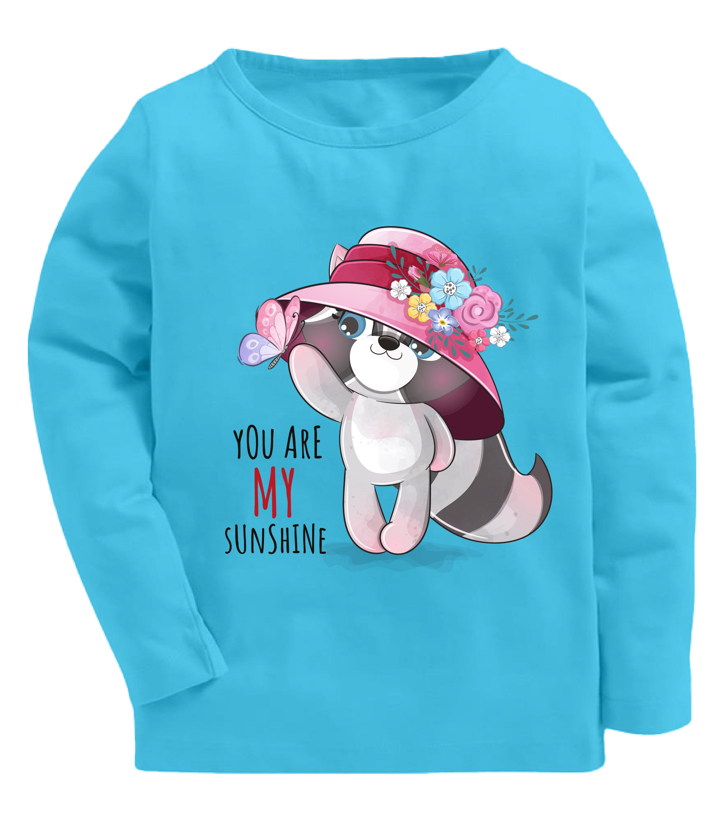 Girls Long Sleeve T-Shirt, Graphic Printed Tshirt | GIRLS-TSHIRT-001