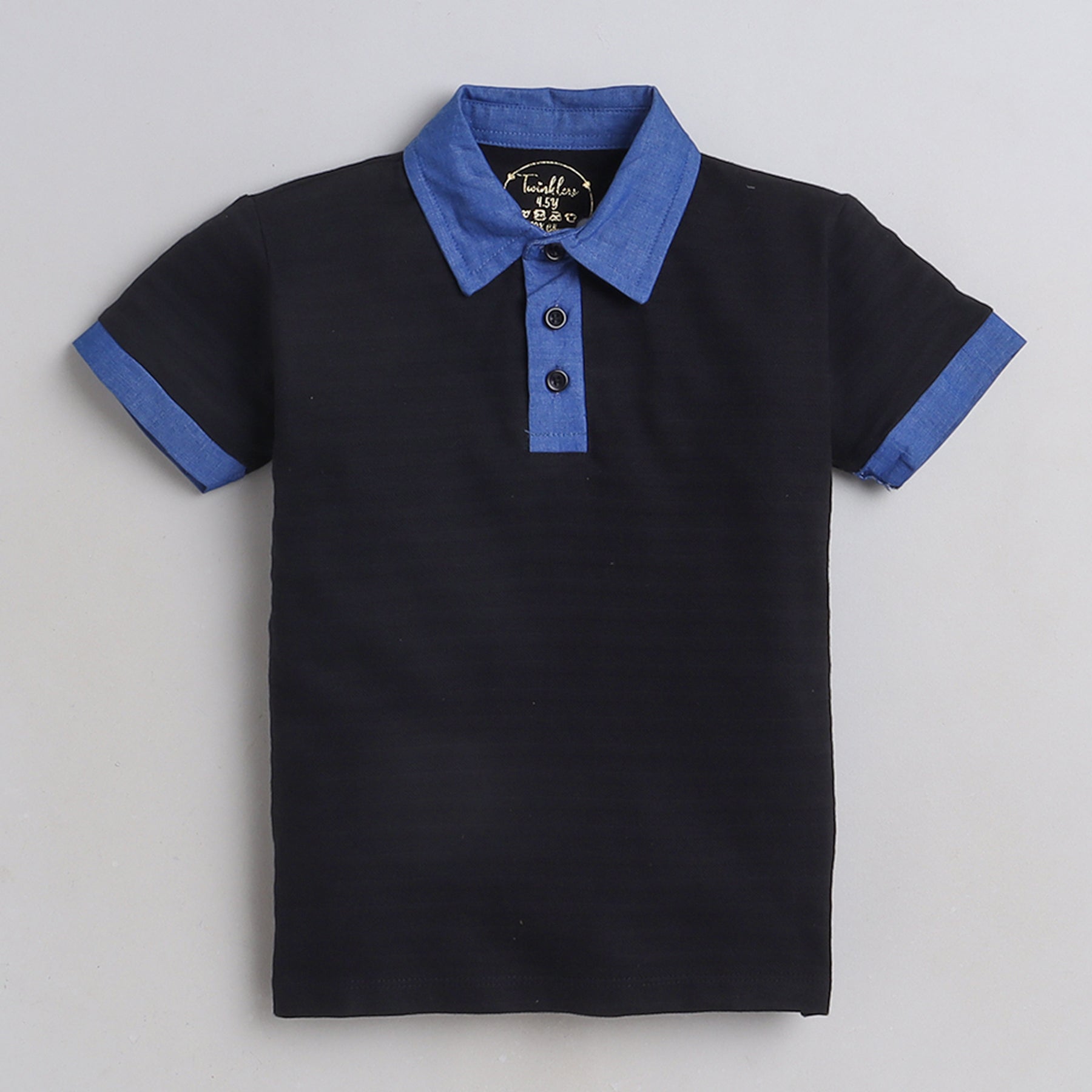 Boys Polo t Shirt Kids T-Shirt, Collar Neck Half Sleeve T-Shirt | POLO-BOYS-HS-204