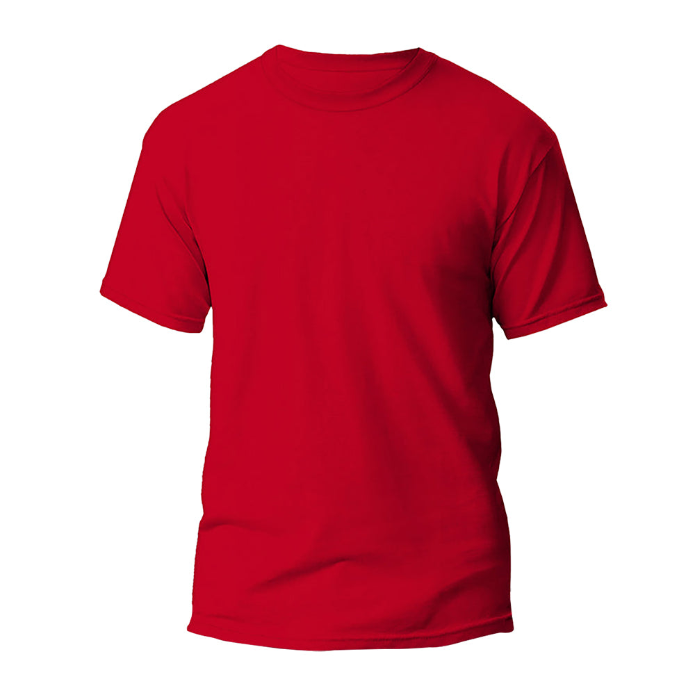 Round Neck-Half Sleeve-T-Shirt-DFRN160